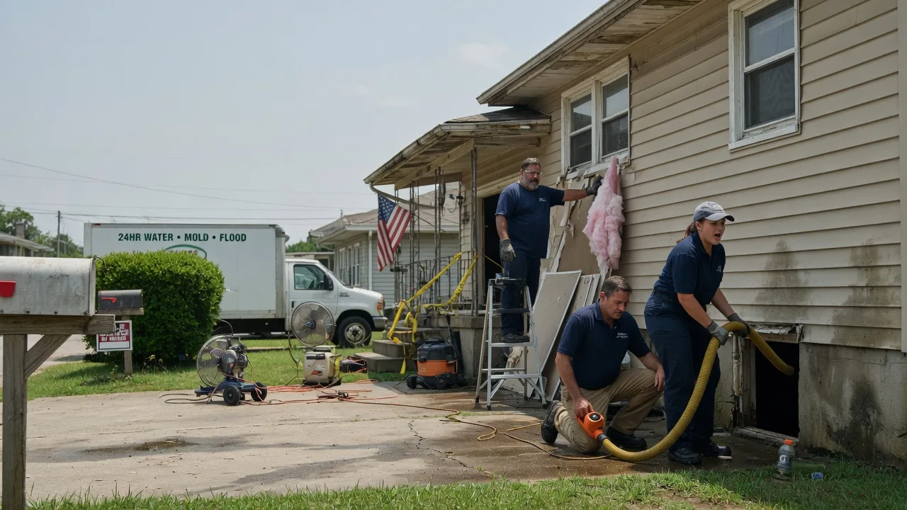 Water Damage Repair in Lehigh, OK near me
